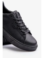 Pánské tenisky z ECO kůže Big Star - černé Pánské tenisky z ECO kůže Big Star - černé