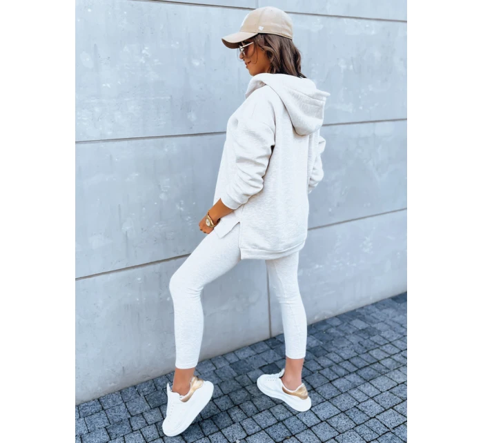 MAY DAY dámská tepláková souprava světle béžová FashionStreet AY0912 MAY DAY dámská tepláková souprava světle béžová FashionStreet AY0912