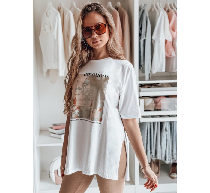 Dámské tričko EMLOT bílé FashionStreet RY2622