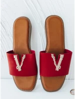 Dámské žabky red model 21990097 - Dstreet