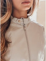 Dámská kožená bunda LOVEBIKER šedá FashionStreet TY5214