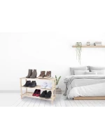 POLICE NA BOTY 3 ÚROVNĚ DŘEVĚNÉ ALPINA