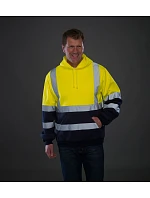 05 HiVis mikina s kapucí hi vis orange model 22501842 - Yoko