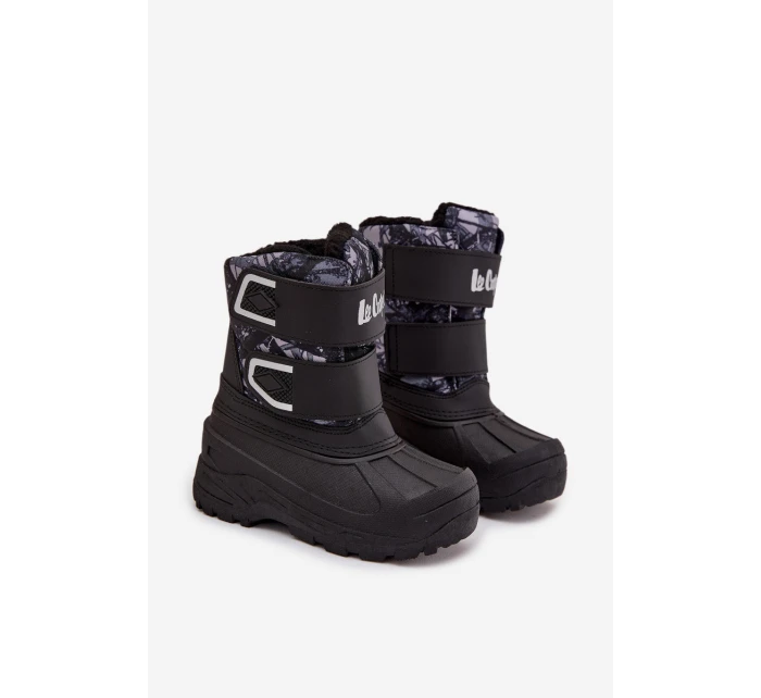 Dětské sněhule Lee Cooper – černé Dětské sněhule Lee Cooper – černé