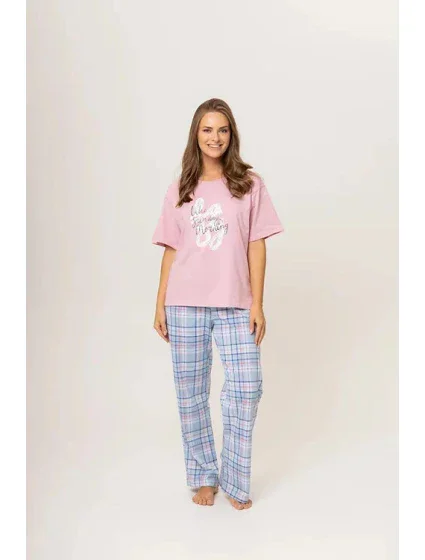 Dámské pyžamo růžová s  model 19001975 - Karol
