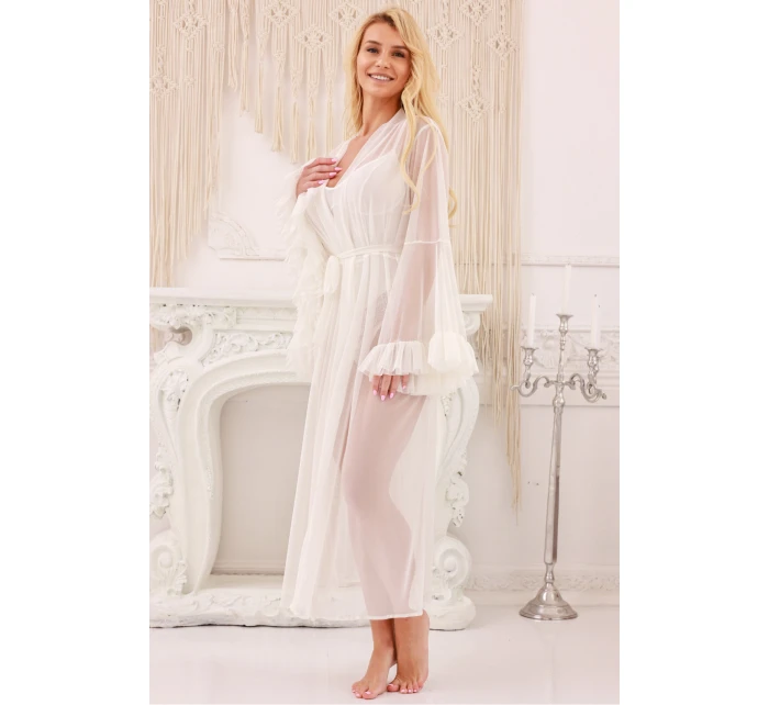 Dámský župany model 21796516 Ecru - Kalimo Dámský župany model 21796516 Ecru - Kalimo