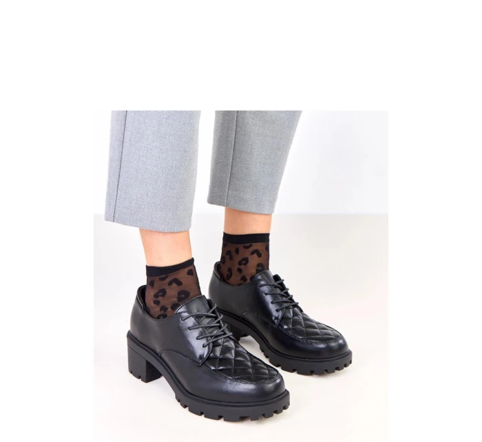 Polobotky na podpatku  model 219166 Solea