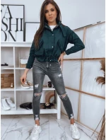 Dámská bunda bomber zelená Dstreet model 21963636 - FashionStreet