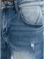 Pánské modré džínové šortky FashionStreet SX2560