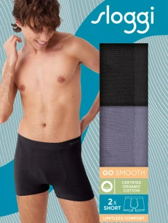Pánské boxerky GO Smooth Short C2P BLACK   model 21741712 - Sloggi
