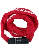 ŘETÍZEK NA KLÍČE OD JÍZDNÍHO KOLA DUNLOP 120 CM DLOUHÝ - ČERVENÝ