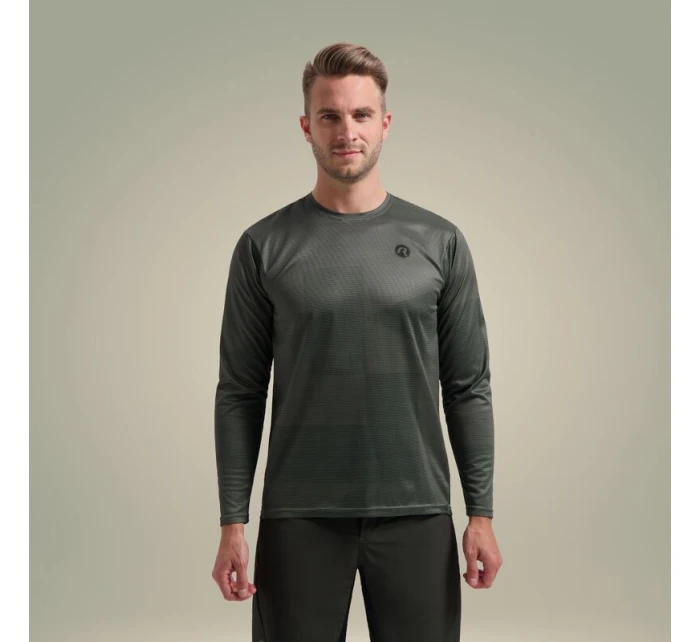 Rogelli MTB ADVNTR dres s dlouhým rukávem zelený 3XL