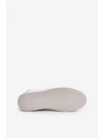 Pánské Tenisky Z Eko Kůže Big Star OO174020 Bílé Pánské Tenisky Z Eko Kůže Big Star OO174020 Bílé