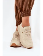 Lehké Sportovní Boty Dámské Big Star model 21690790 HIPOLY SYSTEM Béžové - Big Star Shoes Lehké Sportovní Boty Dámské Big Star model 21690790 HIPOLY SYSTEM Béžové - Big Star Shoes