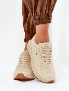 Lehké Sportovní Boty Dámské Big Star model 21690790 HIPOLY SYSTEM Béžové - Big Star Shoes