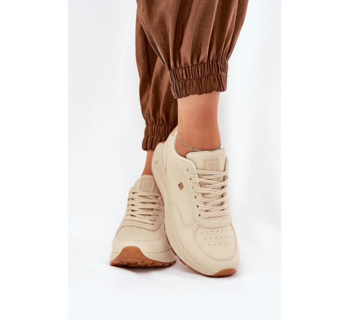 Lehké Sportovní Boty Dámské Big Star model 21690790 HIPOLY SYSTEM Béžové - Big Star Shoes Lehké Sportovní Boty Dámské Big Star model 21690790 HIPOLY SYSTEM Béžové - Big Star Shoes