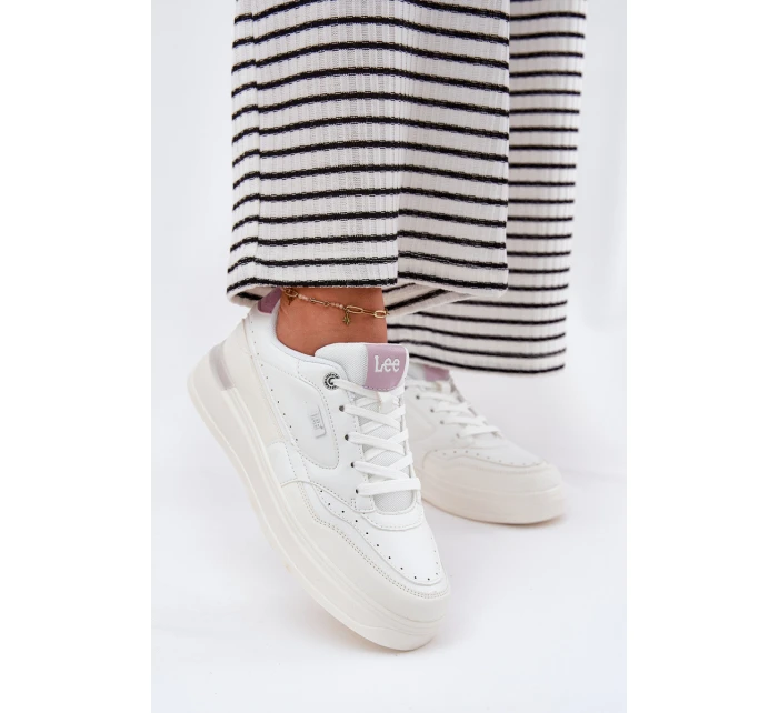 Dámské Tenisky Na Platformě LEE EMMA WOMEN LOW 50251014.00L Bílé