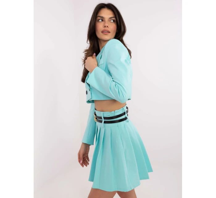 Spódnica DHJ SD model 20831778 mietowy - FPrice