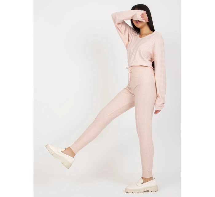 Kalhoty VI SP 20281.40P světle růžová