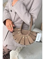 Dámská kabelka z přírodního semiše Marivane – béžová