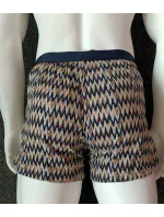 Pánské trenýrky hnědé se vzorem model 20186851 - Emporio Armani Pánské trenýrky hnědé se vzorem model 20186851 - Emporio Armani