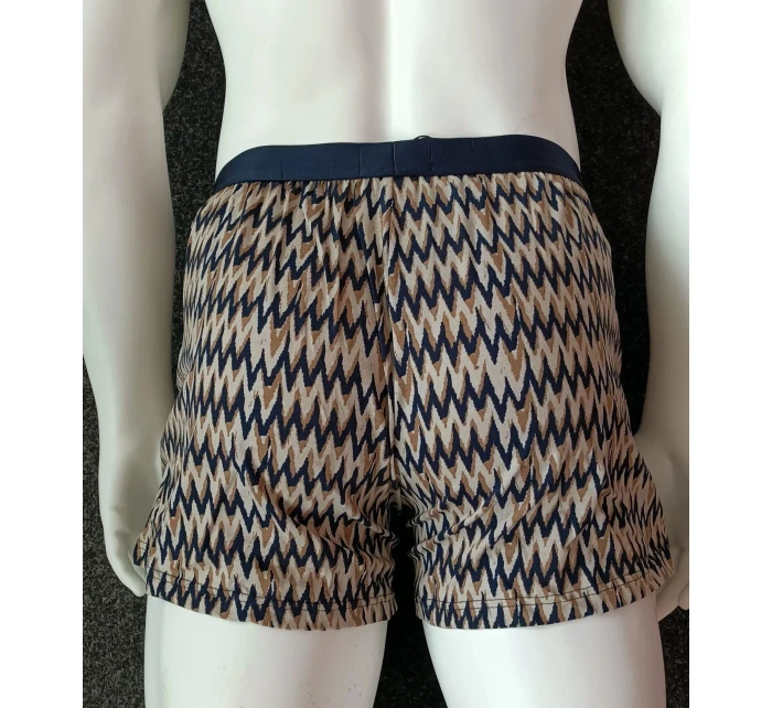 Pánské trenýrky hnědé se vzorem model 20186851 - Emporio Armani Pánské trenýrky hnědé se vzorem model 20186851 - Emporio Armani