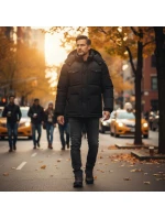 Pánská bunda WY3882H/GN Černá - Geographical Norway