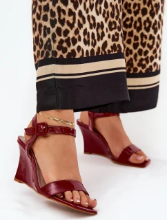 Bota na klínech  model 210796 Step in style