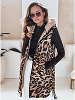 Dámská oboustranná vesta s kapucí FashionStreet TY5095 Dámská oboustranná vesta s kapucí FashionStreet TY5095