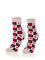 Dámské valentýnské ponožky Intenso 0471 Follow Your Passion 35-40