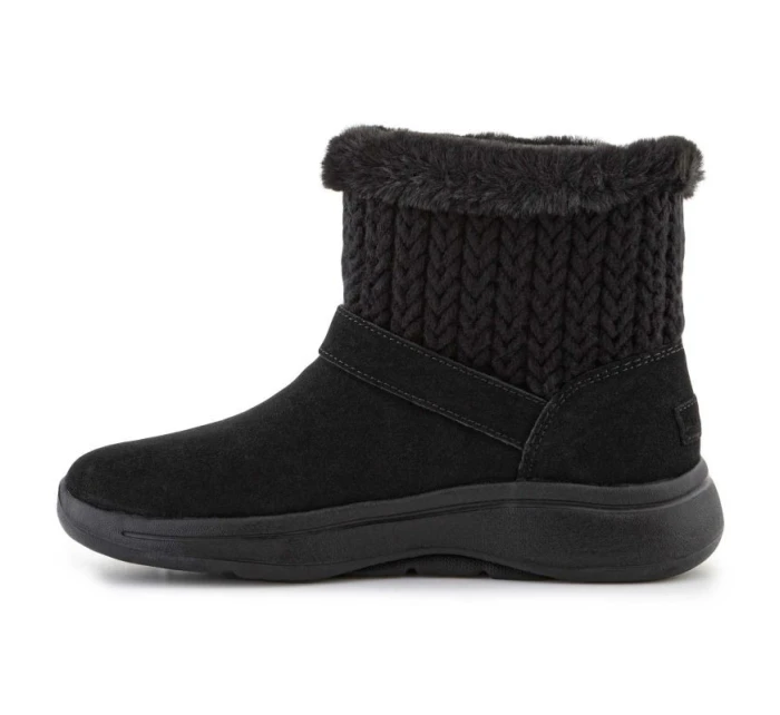 Skechers Go Walk Arch Fit Boot True Embrace W 144422-BBK dámské boty