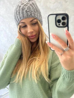 Veselá fleecová čepice model 18750213 - K-Fashion