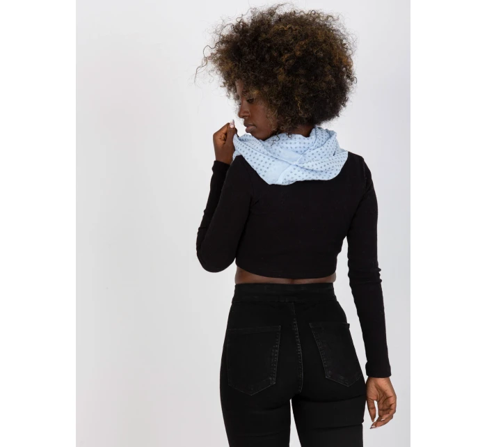 Dámská tunelová šála AT CH BF48181 světle modrá