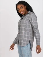 Dámská košile LK-KS-508770.49P-šedá