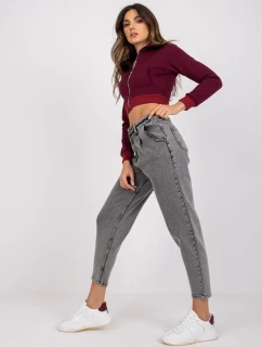 Džínové kalhoty MR SP model 17035166 tmavě šedá - FPrice