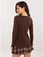 Halenka RV BZ A1054.34 tmavě hnědá Halenka RV BZ A1054.34 tmavě hnědá