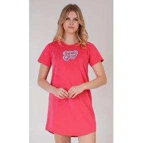 Dámská noční košile s krátkým rukávem Super model 18625831 - Vienetta