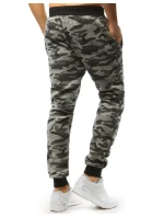 Pánské světle šedé teplákové kalhoty moro model 21964099 - FashionStreet