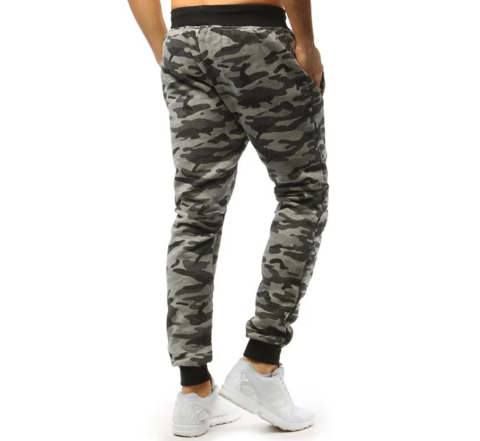 Pánské světle šedé teplákové kalhoty moro model 21964099 - FashionStreet