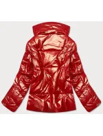 Oranžová dámská bunda s model 15837909 - Ann Gissy