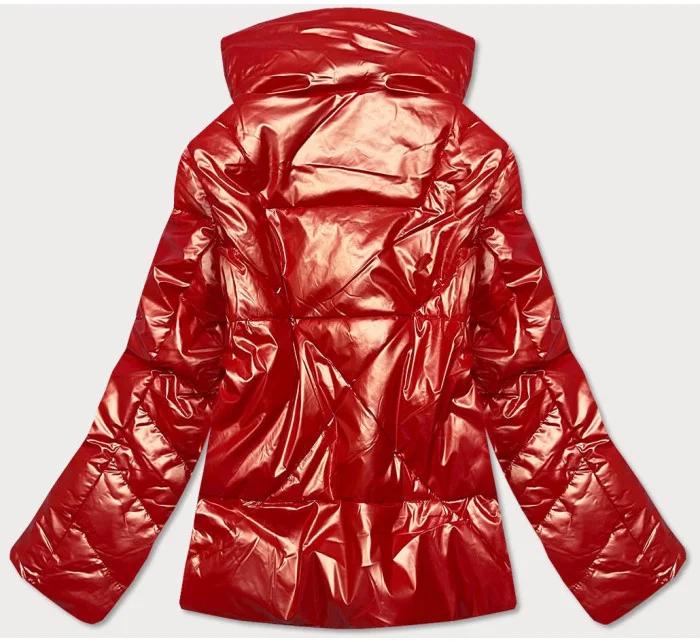 Oranžová dámská bunda s model 15837909 - Ann Gissy