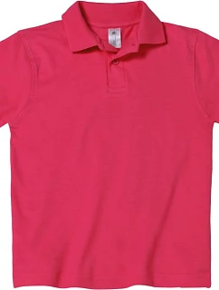 B&C Safran /kids Dětské piqué polo 01.0486 fuchsia
