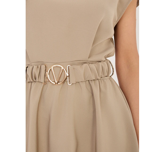 Sukienka MI SK  ciemny bezowy model 22109810 - FPrice