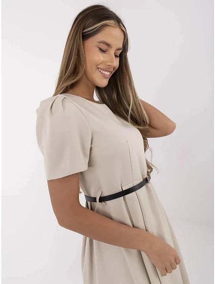 Dámské šaty MI SK model 22130447 béžové - FPrice