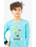 Dětské pyžamo dlouhé Dino