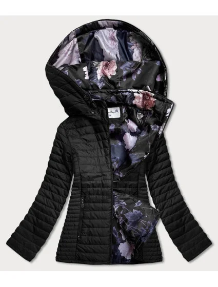 Černá dámská bunda s podšívkou model 17099625 - Andrea Lee