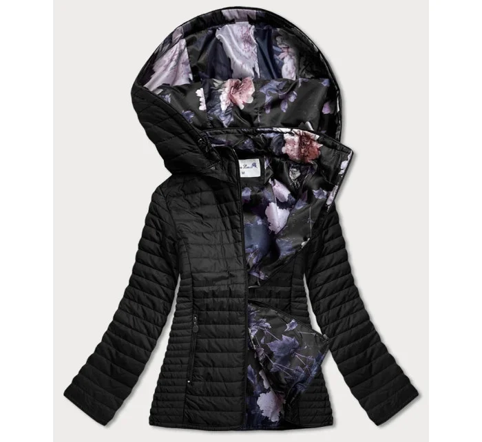 Černá dámská bunda s podšívkou model 17099625 - Andrea Lee