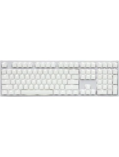 Ducky One 2 White Edition klávesnice Univerzální USB Německá bílá