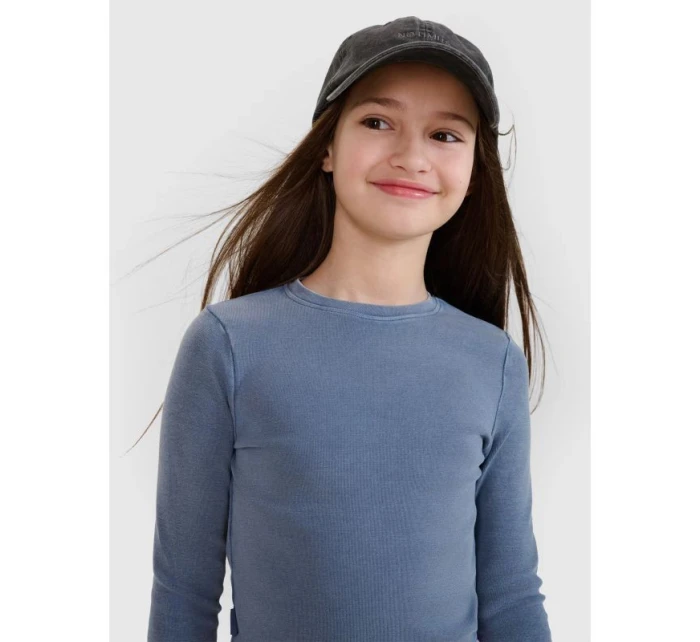 Dívčí úzký top s dlouhým rukávem 4F 4FJWSS25TLONF430-32S Dívčí úzký top s dlouhým rukávem 4F 4FJWSS25TLONF430-32S