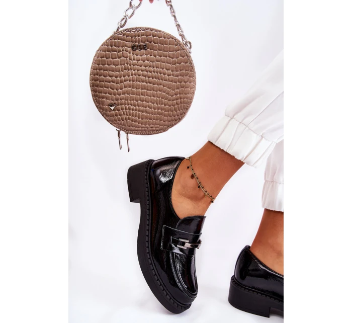 Lakované Boty Se  Černý model 21593214 - Boto